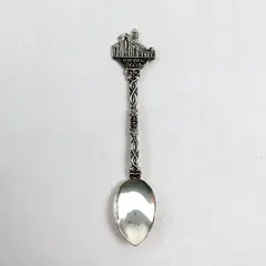 Ornate Orval  Souvenir Spoon Decorative Collectible Polished Oval Bowl