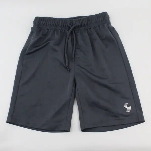 The Children's Place Sport Knit Basketball Shorts Grey Boy's Size Small 5/6