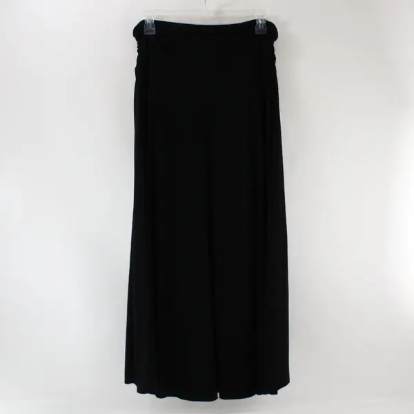 Maurices Oversized Knit Cowl Neck Lightweight Poncho Pullover Black Size L