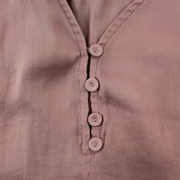 Hilary Radley Lilac Purple Sleeveless 4 Button Down V-Neck Size Large