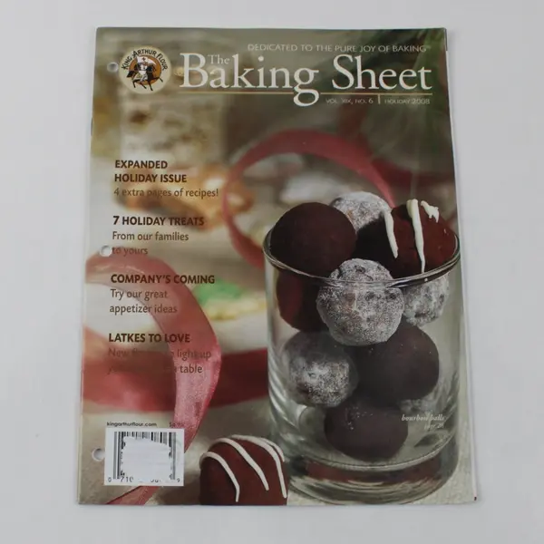King Arthur Flour The Baking Sheet Holiday 2008 Vol XIX No 6 Expanded Holiday