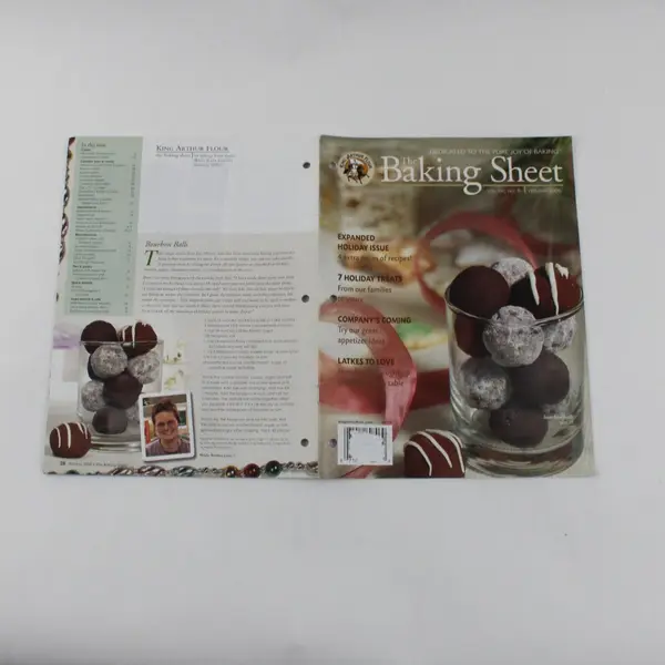 King Arthur Flour The Baking Sheet Holiday 2008 Vol XIX No 6 Expanded Holiday