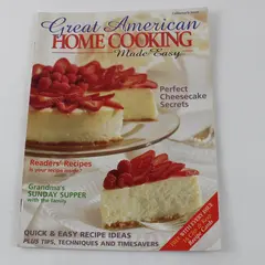 1996 Vintage Great American Home Cooking Made Easy Magazine Collector's Issue
