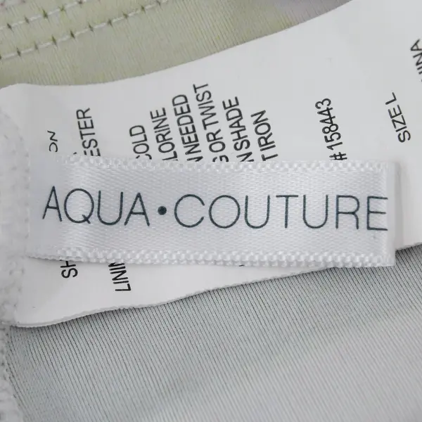 Aqua Couture Women's Large Floral Print Tankini Swim Top