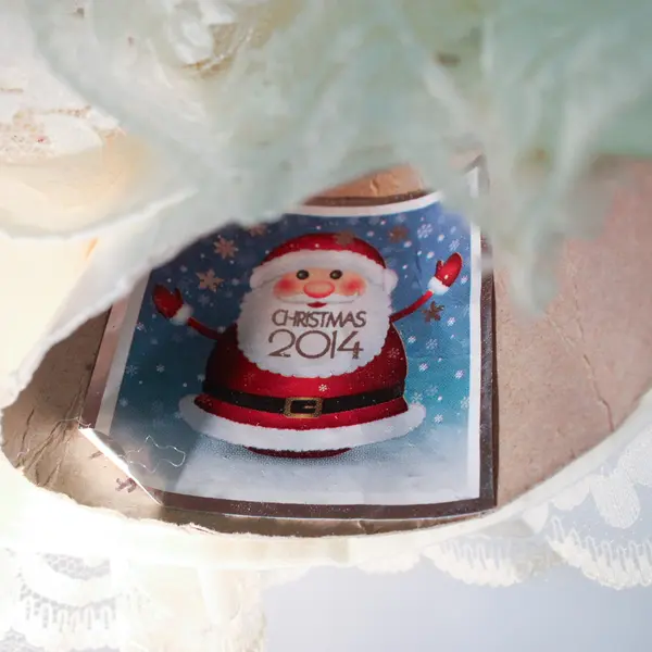 Angel Christmas Tree Topper Ornament Lace Dress Doll Gold Halo Wings 7 1/2 in