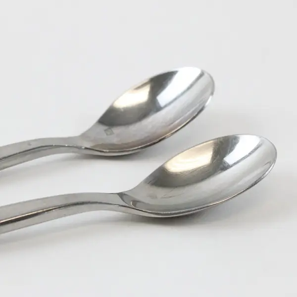 Lot of 2 Fortessa Spoons Used Dining  6in