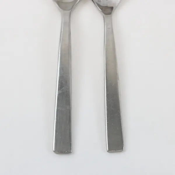 Lot of 2 Fortessa Spoons Used Dining  6in