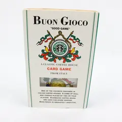 Starbucks Buon Gioco Classic Coffee House Card Game Italy