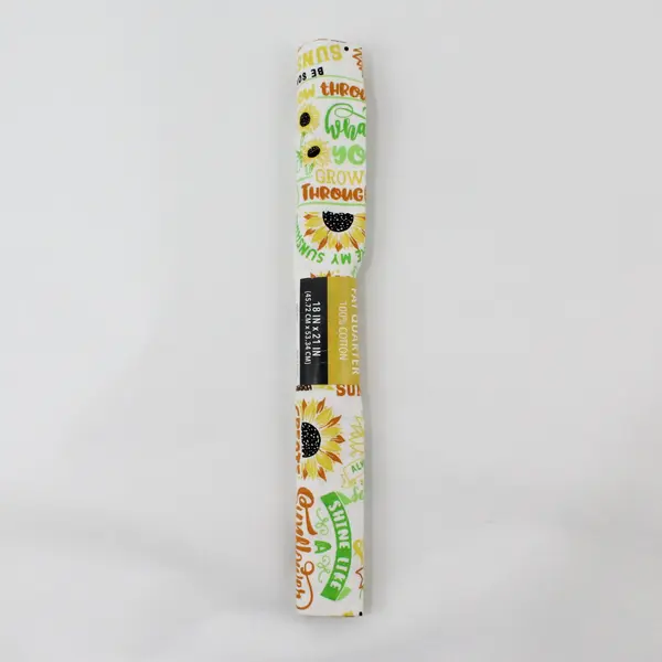 Lot of 3 Spring Fat Quarters Quilting Fabric Mixed Designs 100% Cotton 18''x21''