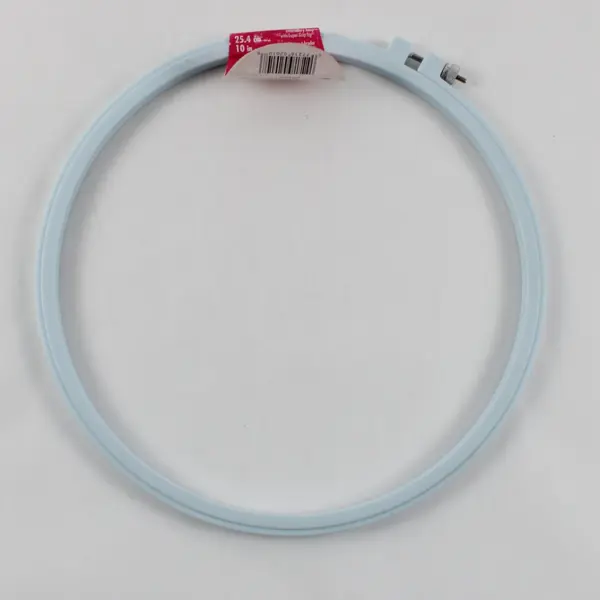 Susan Bates Hoop-La Plastic Embroidery Hoop 10 Inch Light Blue