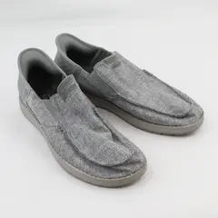 Skechers Go Walk Slip-On Shoes Men's 10.5 Grey Goga Mat Air Cooled Memory Foam