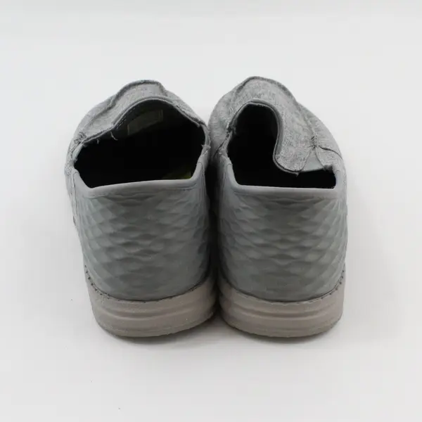 Skechers Go Walk Slip-On Shoes Men's 10.5 Grey Goga Mat Air Cooled Memory Foam