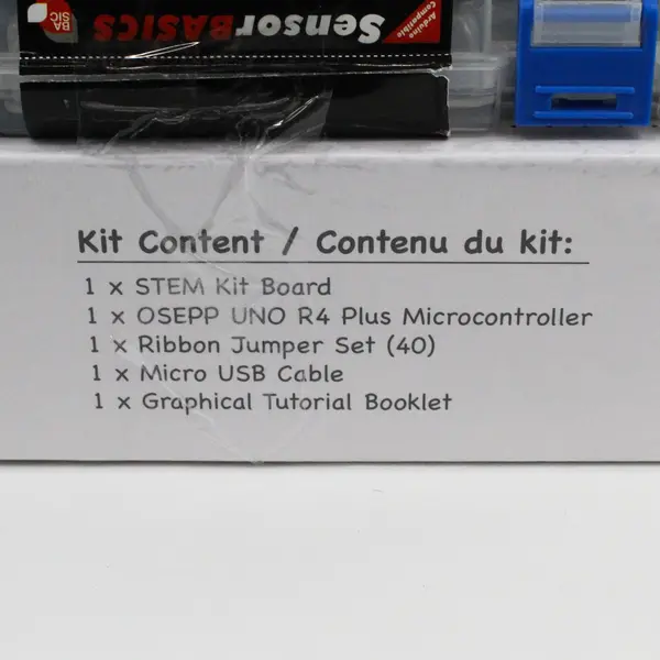 OSEPP Stem Kit 1-Learn Arduino Basics Plus Sensor Basics Kit - New in Box