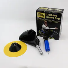 Vintage Everlast Desktop Speed Bag Desk Suction Boxing Punching Bag
