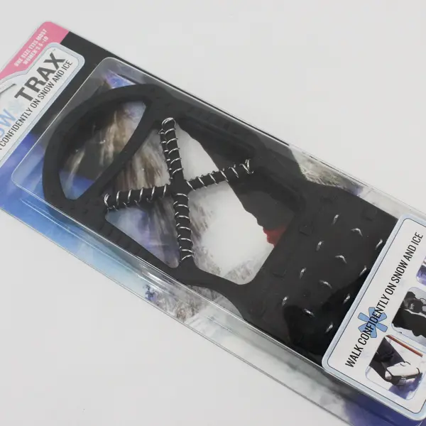 Snow Trax Women's Traction Cleats Black One Size Fits 6-10 New