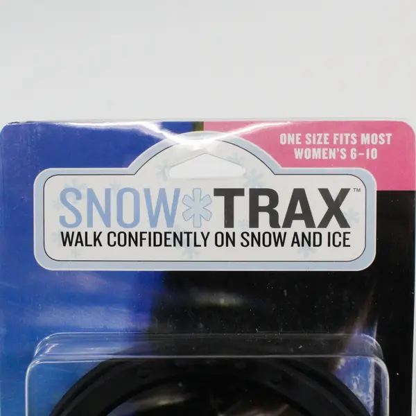 Snow Trax Women's Traction Cleats Black One Size Fits 6-10 New
