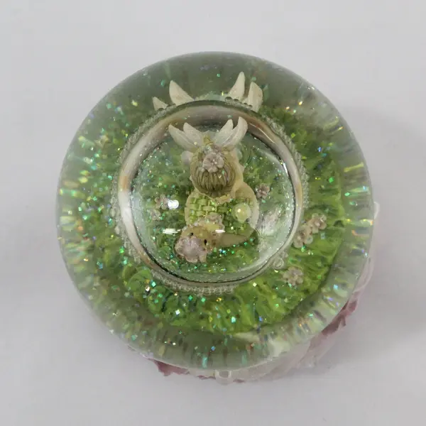 2002 Fairy Lovely Fairy Best Friends Kim Lawrence Enesco Group Snow Globe 6in