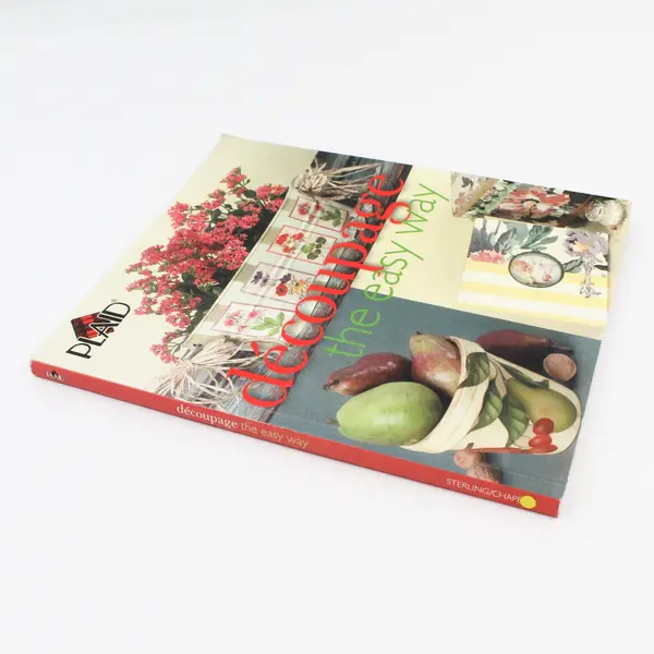 Plaid Decoupage the Easy Way 2002 1st Paperback Edition Ex-Library Book Good
