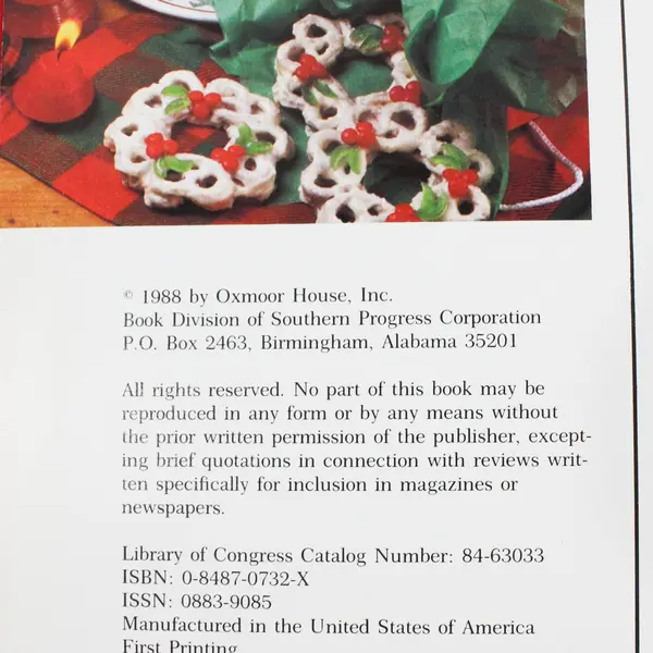 VTG Creative Ideas for Christmas 1988 Kathleen English Alison Nichols Hardcover