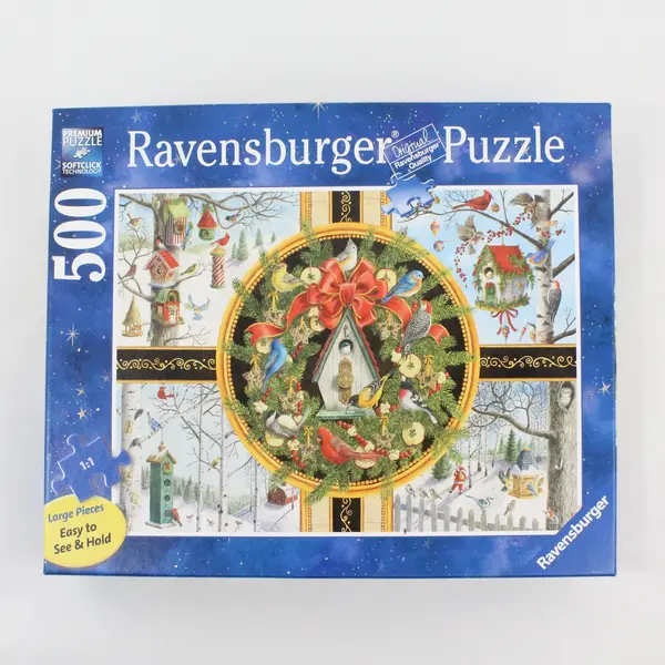 Ravensburger Christmas Songbirds 500 Piece Jigsaw Ingrid Slyder MPN 16 835 4