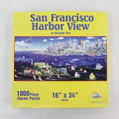 SunsOut San Francisco Harbor View Puzzle 1000 Piece 56310 Alexander Chen 