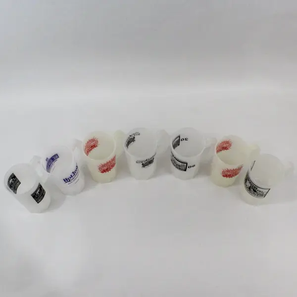Lot of 7 Oregon Beer Wine Festival Plastic Beer Mugs