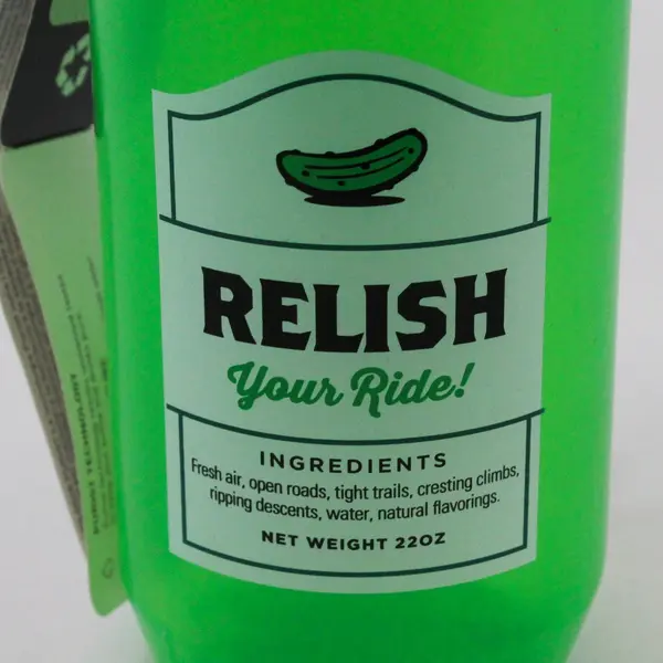 SpurCycle Relish Your Ride 22 oz Cycling Water Bottle NWT