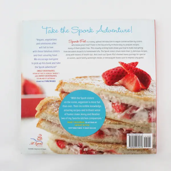 Spork-Fed Super Fun Vegan Recipes Jenny Engel Heather Goldberg 2011 PB 1st Ed