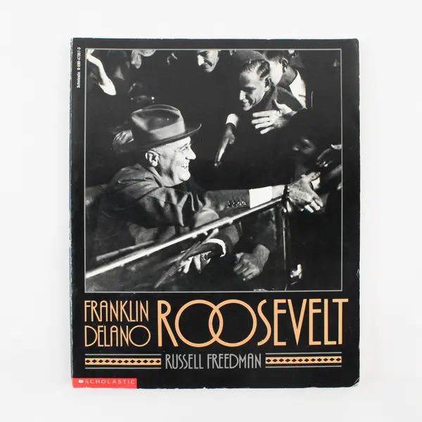 Vintage Scholastic Franklin Delano Roosevelt 1994 Biography Russell Freedman PB