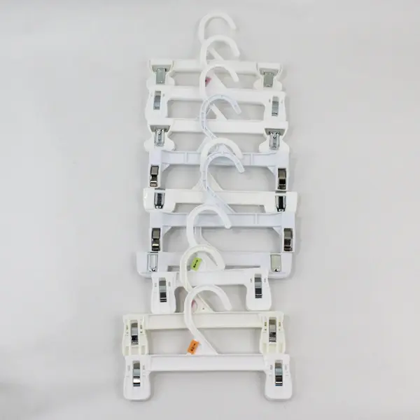 Lot of 10 Baby Toddler Clip Clothes Hangers Mixed
