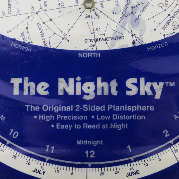 Lot of 2 David Chandler Night Sky Planispheres From 1977 & 1992 30 - 40 Degrees 