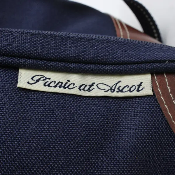Picnic At Ascot Insulated Wine Cooler Backpack Navy Blue