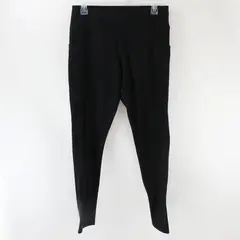 HEATHYOGA Black Large Leggings W/ Small Side Pockets 