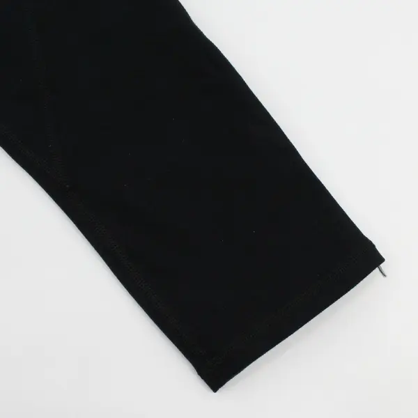 HEATHYOGA Black Large Leggings W/ Small Side Pockets 