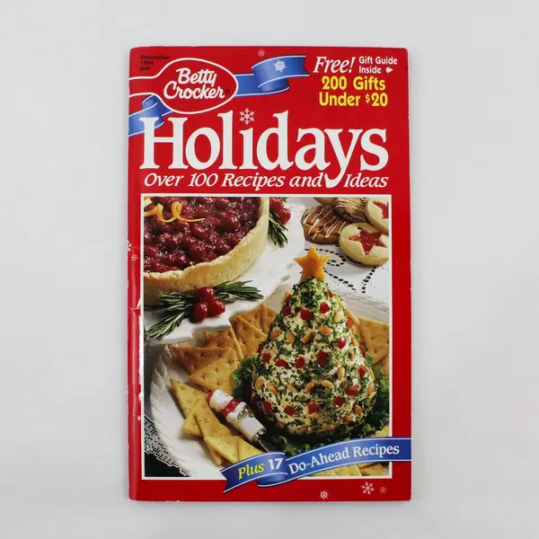 Vintage December 1994 Betty Crocker Creative Recipes Magazine No. 99 Holidays