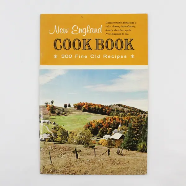New England Cookbook 300 Recipes Kay Marrow 1976 PB Good Culinary Arts Press