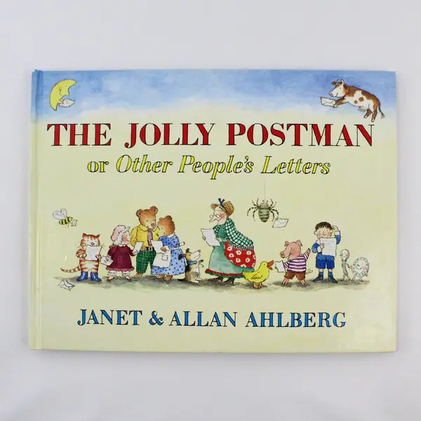VTG The Jolly Postman or Other People's Letters Janet & Allan Ahlberg 1986 HC 