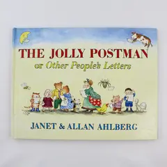 VTG The Jolly Postman or Other People's Letters Janet & Allan Ahlberg 1986 HC 