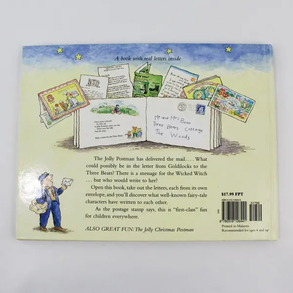 VTG The Jolly Postman or Other People's Letters Janet & Allan Ahlberg 1986 HC 