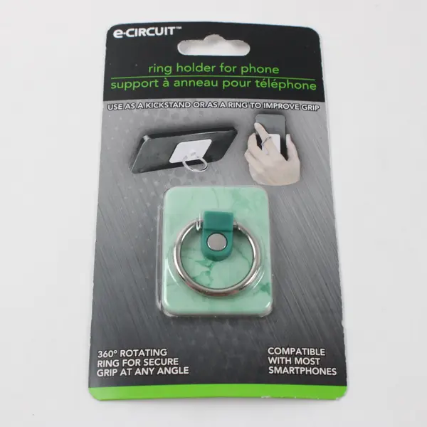 e-Circuit Cell Phone Ring Holder 360° Rotating Kickstand Grip