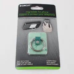 e-Circuit Cell Phone Ring Holder 360° Rotating Kickstand Grip