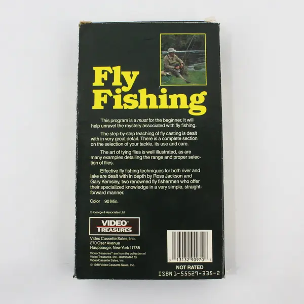 Fly Fishing for the Beginner VHS Video Treasures Tying & Casting