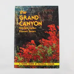 Vintage Grand Canyon Scenic Guide Josef Muench Petrified Forest Painted Desert