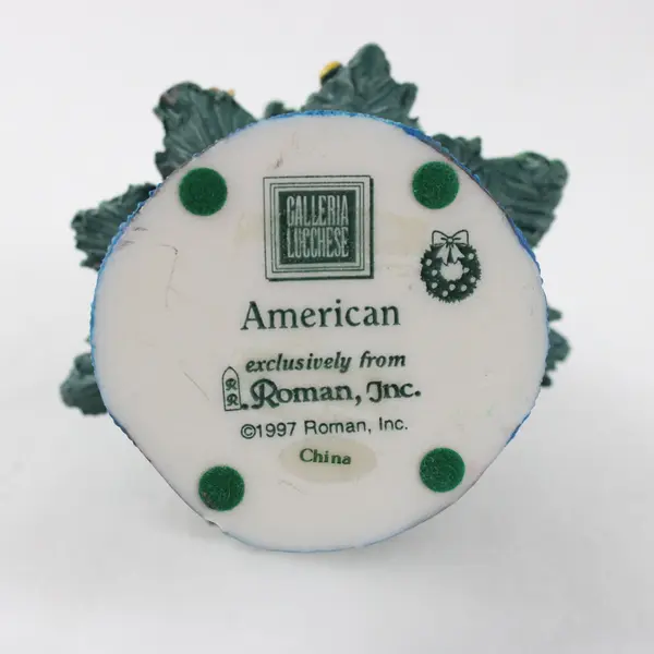 Roman Inc Galleria Lucchese American Christmas Tree Figurine 8"