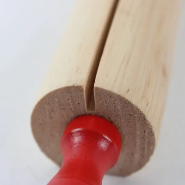 Mountain Woods Red Handles Rolling Pin Recipe Card Holder