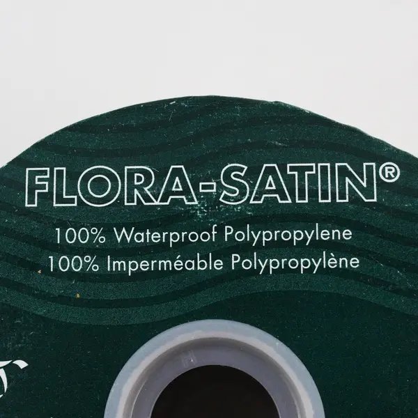 Berwick Offray Flora-Satin FL40A24 Eggshell Waterproof Ribbon 100 Yards 2-3/4"