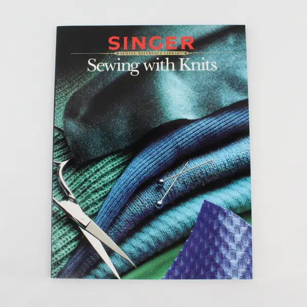 Singer Reference Library Sewing with Knits Softcover Book 1992