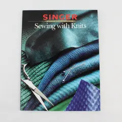 Singer Reference Library Sewing with Knits Softcover Book 1992