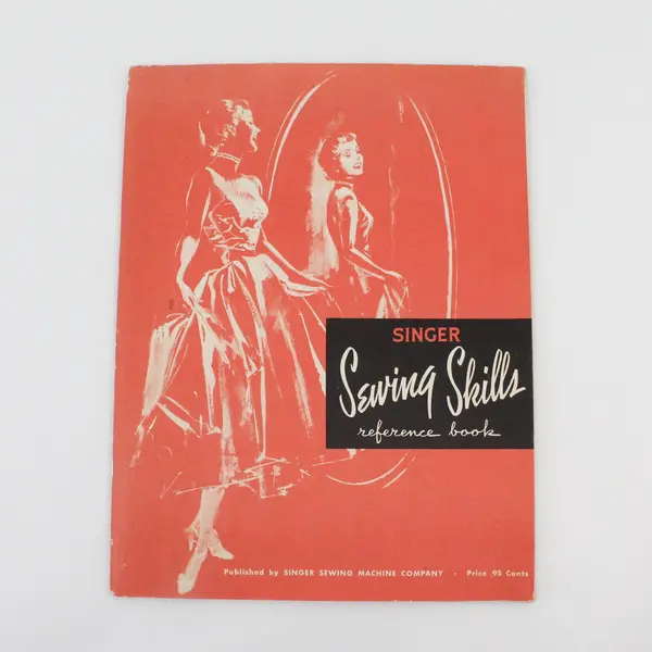 Vintage 1954 Singer Sewing Skills Reference Book NA3430 USA