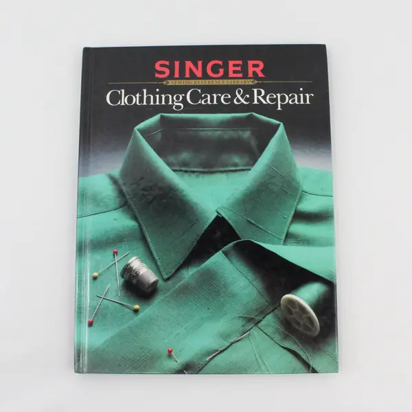 Vintage 1985 Singer Clothing Care & Repair HC Book 